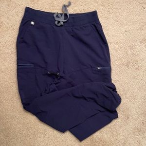 Figs Navy scrub bottoms